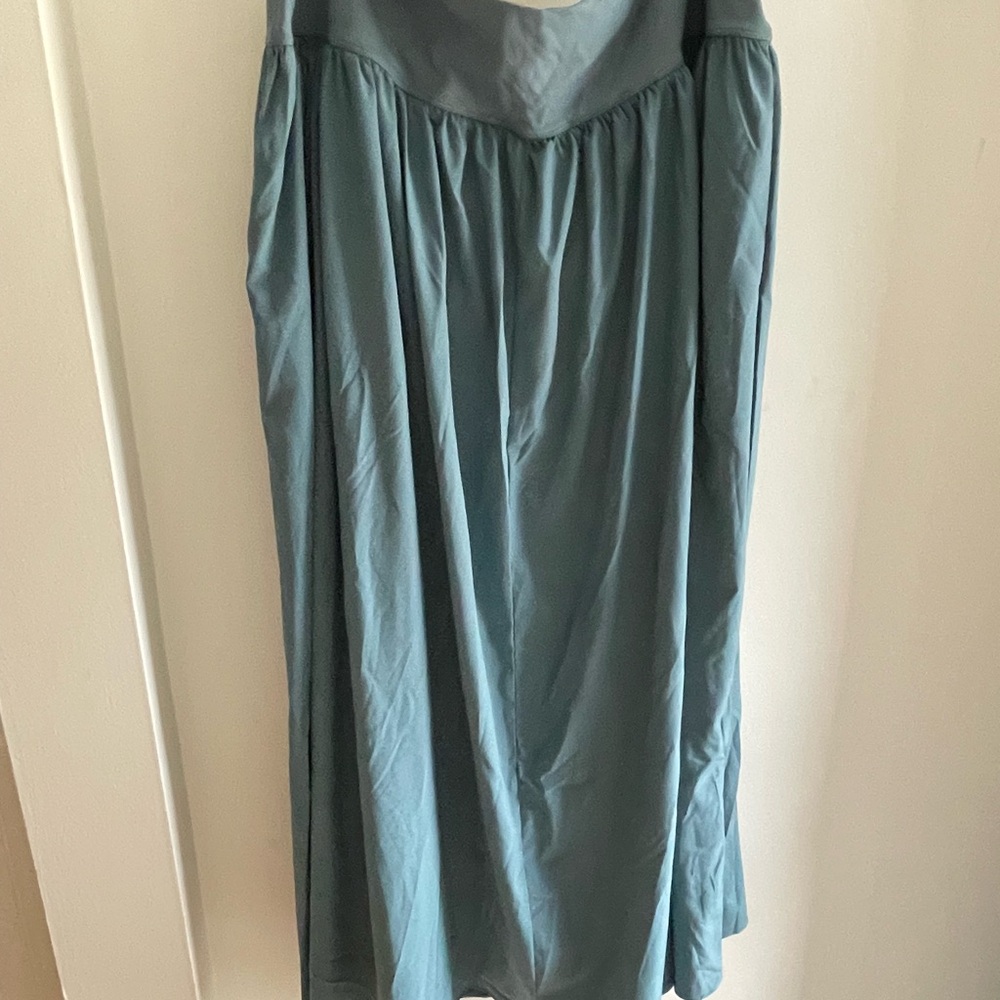 HALARA Maxi Skirt in Dusty Teal - Picture 4 of 10